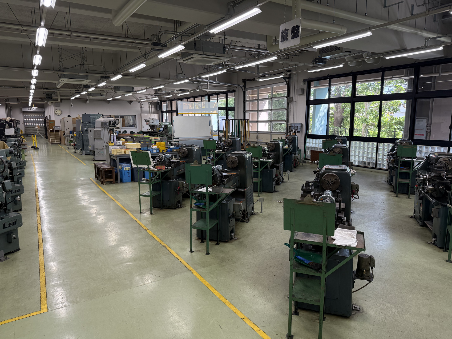 学校見学会 機械